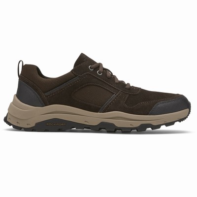 Tênis Rockport XCS Birchfield Ubal Trekker Homem Marrom/Azuis PT-08359